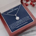 to my husband’s mom necklace