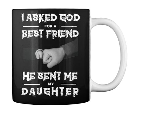 first time dad mug for daughter
