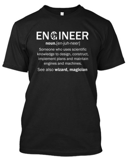 engineer definition t shirt