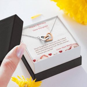 mom and daughter necklaces