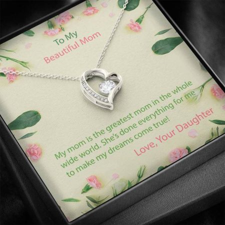 best necklace for mom silver