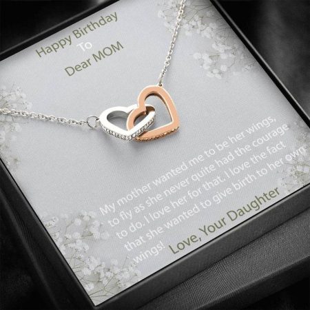 heart necklace for mom