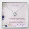 mothers day necklace white gold