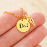 memorial jewelry for loss of father