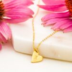 children’s initial necklace for moms
