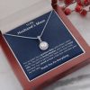 to my husband's mom necklace